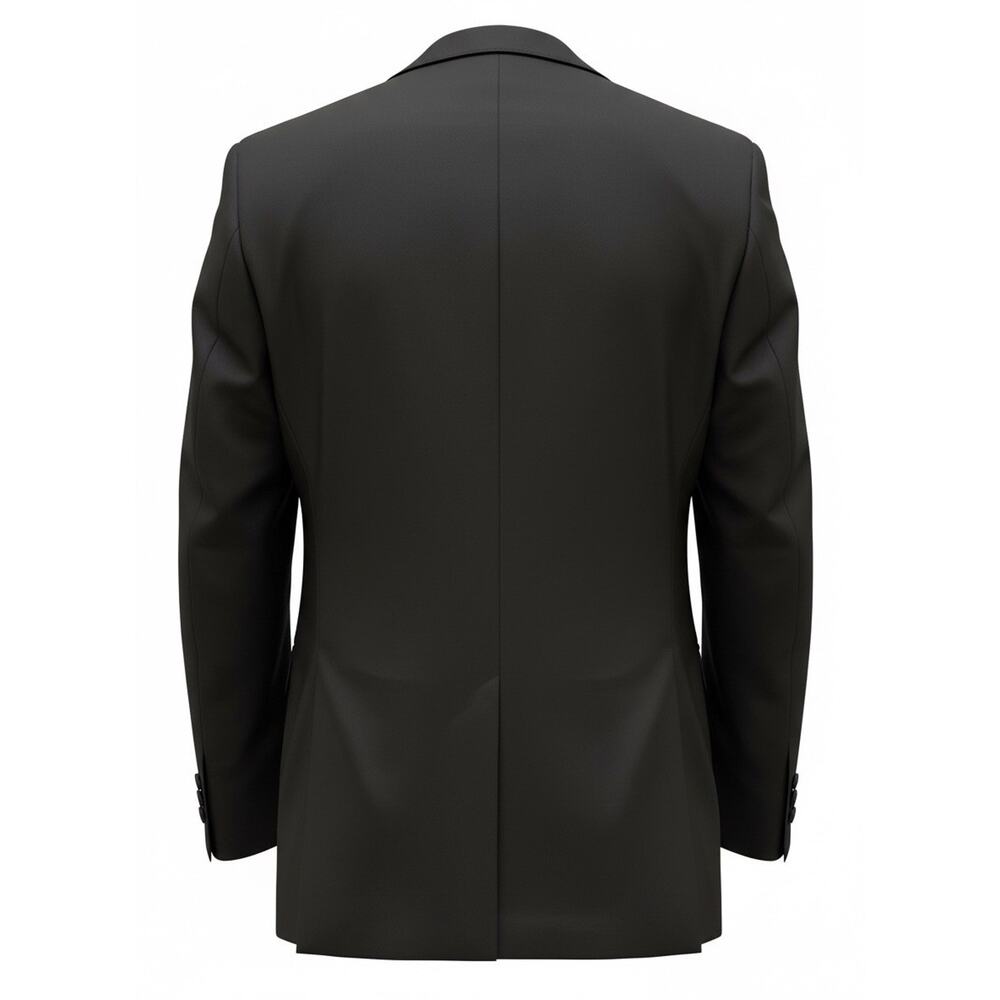 Alton Lane Blazer Sport Coat Mens 38S Black Tailored Fit 2 Button Lined - Picture 2 of 8